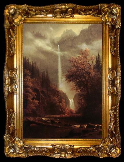 framed  Albert Bierstadt Multnomah Falls, ta009-2